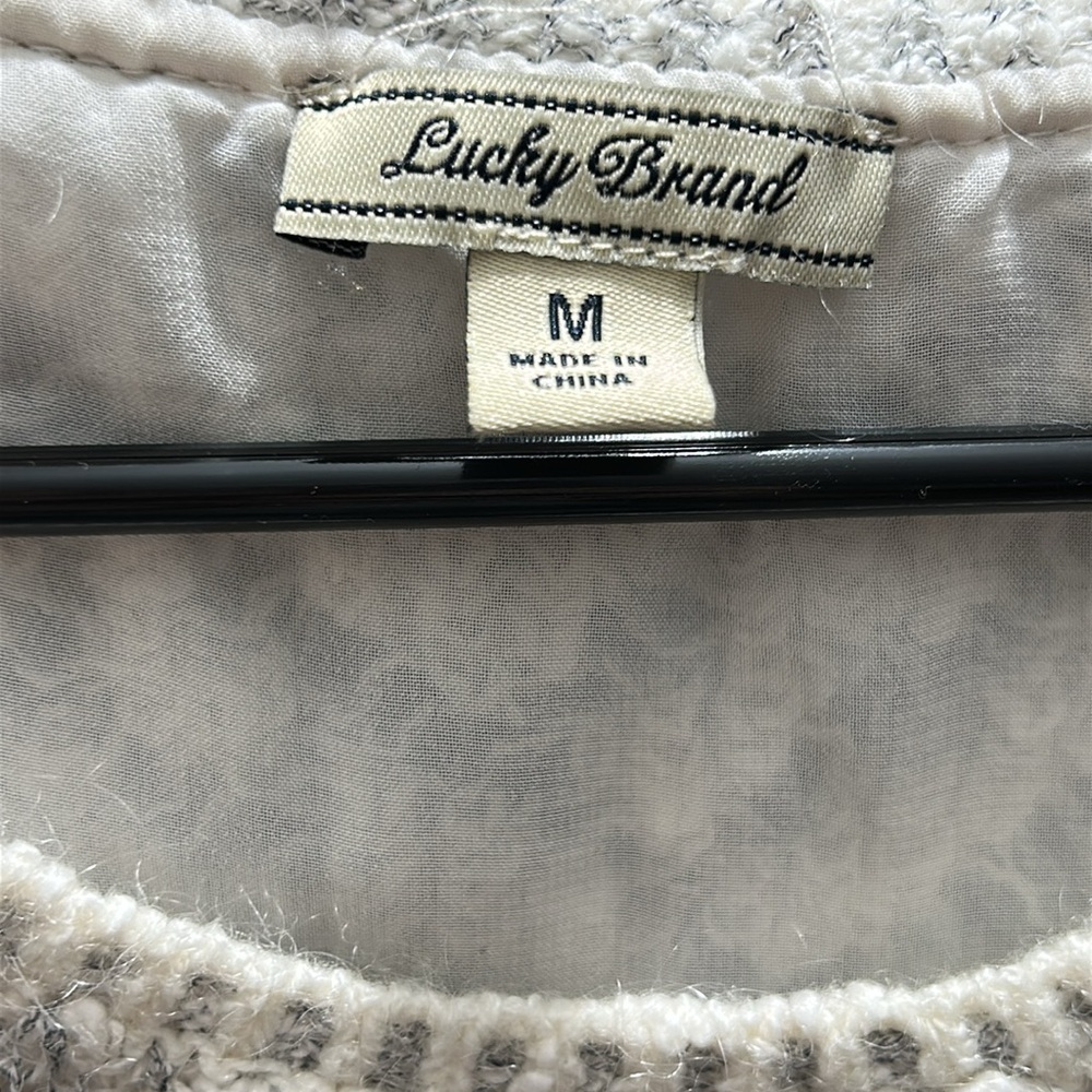 LUCKY BRAND KNIT SWEATER - Picture 5 of 5